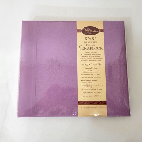 Lavender Scrapbooks Two Scrapbooks New - Picture 5 of 7